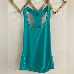 Athleta Aquamarine Stretch Racerback Athletic Top XS